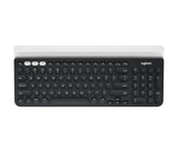 Logitech 920-008149 keyboard Universal RF Wireless + Bluetooth QWERTY English Grey, White, Dark Grey