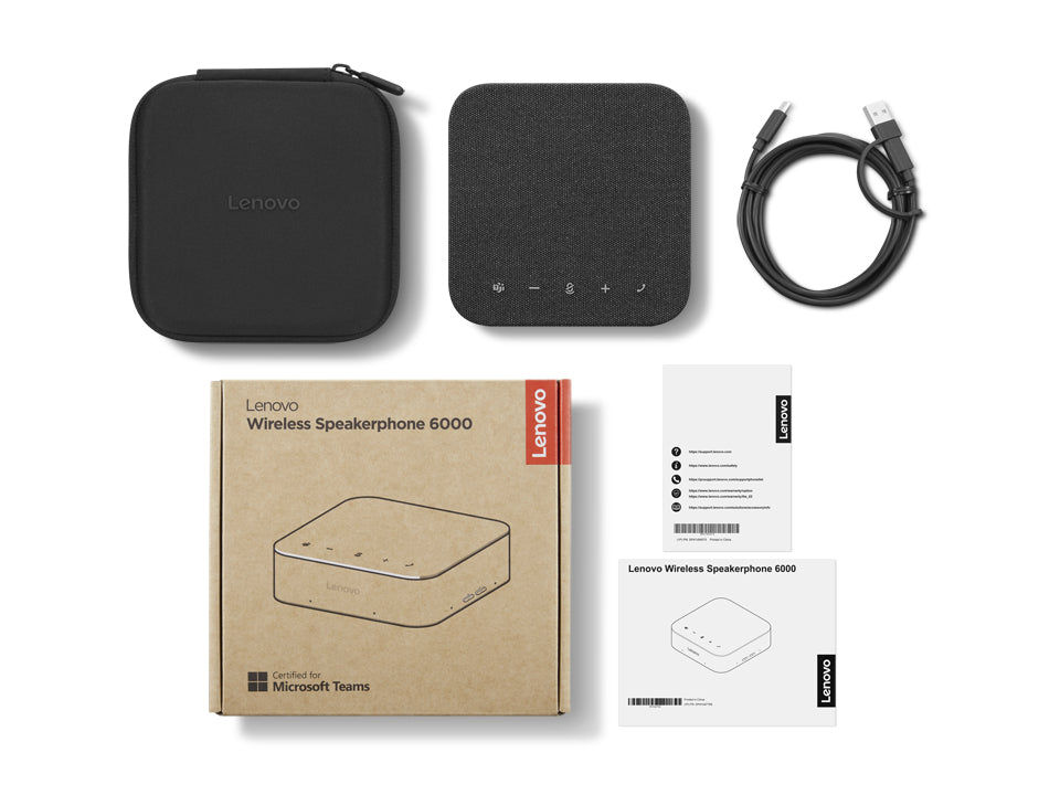 Lenovo 4Y71Q47766 speakerphone PC Bluetooth Black