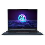 MSI Stealth 16 AI Studio A1VFG-073CA Intel Core Ultra 9 185H Laptop 40.6 cm (16") Quad HD+ 32 GB DDR5-SDRAM 1 TB SSD NVIDIA GeForce RTX 4060 Wi-Fi 7 (802.11be) Windows 11 Home Blue