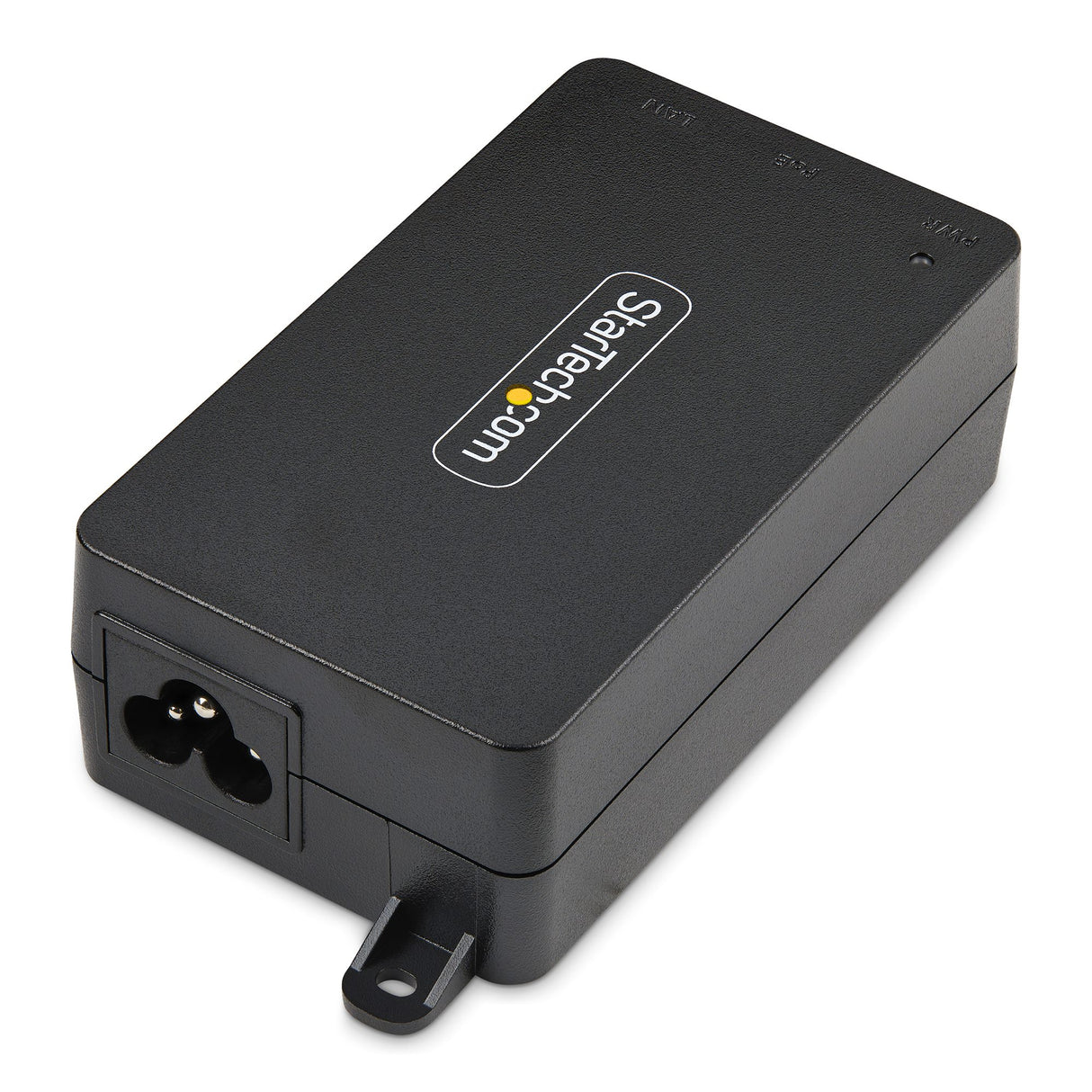 StarTech.com 1-Port 10Gbps PoE++ Injector, 60W, 2.5/5/10G Ethernet/10/100/1000M, PoE++ (802.3af/at/bt), Wall Mountable, Unmanaged Inline Power Over Ethernet, TAA