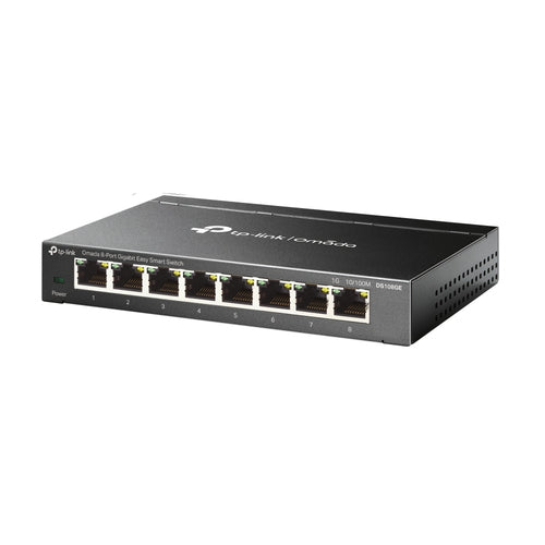 TP-Link Omada DS108GE network switch Unmanaged Gigabit Ethernet (10/100/1000) Black