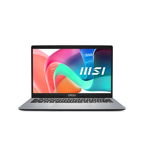 MSI Modern 14 F1MG-011US Intel Core 7 150U Laptop 35.6 cm (14") Full HD 16 GB DDR4-SDRAM 1 TB SSD Wi-Fi 6E (802.11ax) Windows 11 Pro Silver