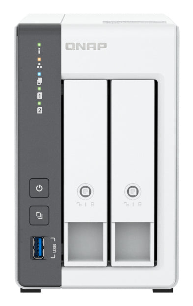 QNAP TS-216G NAS/storage server Tower Cortex-A Cortex-A55 4 GB 0 TB White