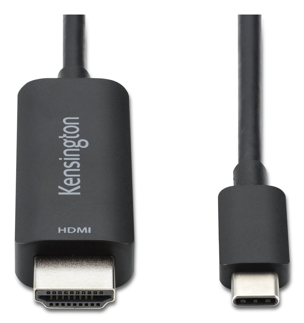 Kensington K38343WW video cable adapter 1.8 m USB Type-C HDMI Black