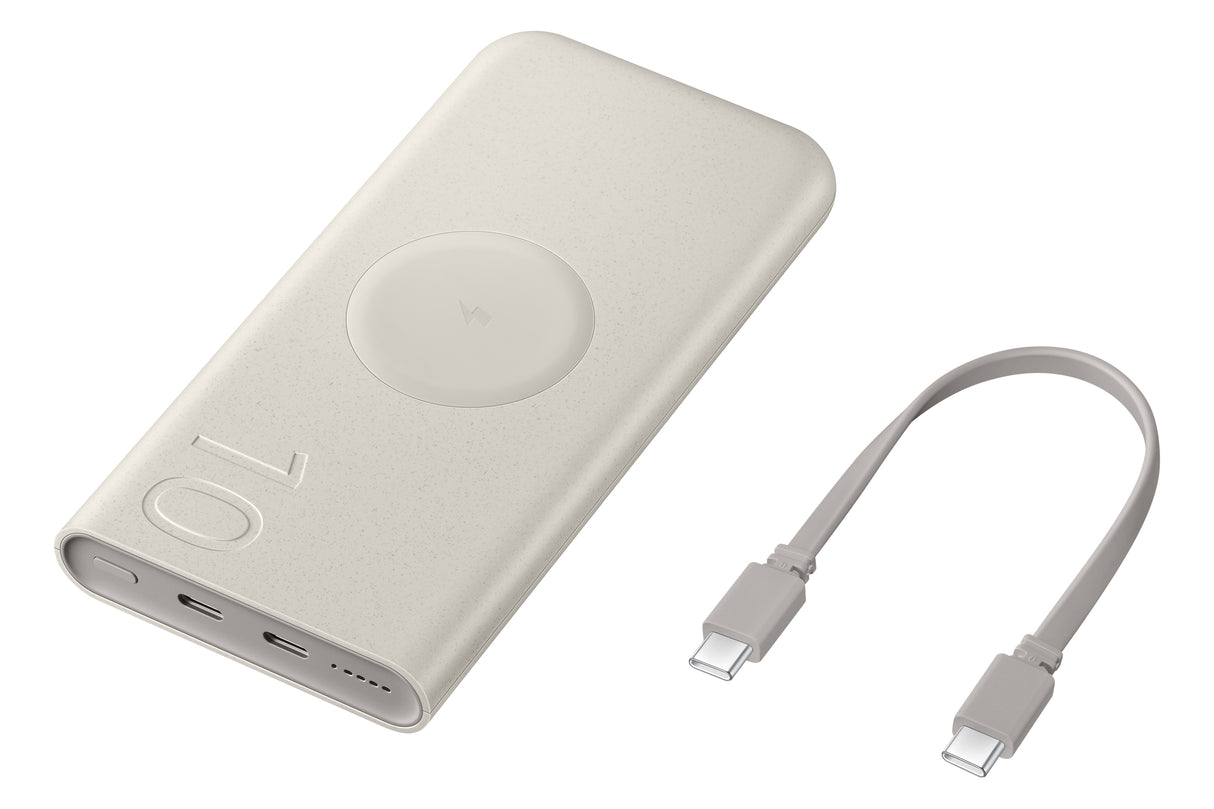 Samsung EB-U2510 10000 mAh Wireless charging Beige