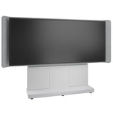 Middle Atlantic ForumTM Free-Standing 66" (3 Bay) Display Stand for (1) 105" 21:9 Ultra-Wide Display, Light Colorway