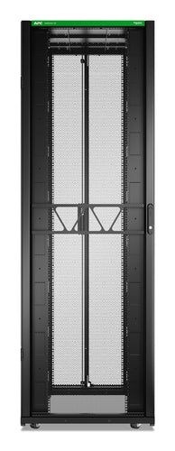 APC NetShelter SX, Server Rack Enclosure, Gen 2, 52U, 2436H x 800W x 1200D mm, with Sides, Black