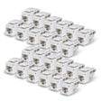 StarTech.com Cat6 Keystone Jack, 24-Pack RJ45 Ethernet Keystone Jacks, UTP Cat6 Wall Jack, 90-Degree 110 Punch Down, White