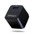 StarTech.com 12W One-Port USB-A Wall Charger, 1x USB-A, iPhone Pro/17/16, iPad, Samsung Galaxy, Portable USB Charger, USB Type A Wall Charger, Black