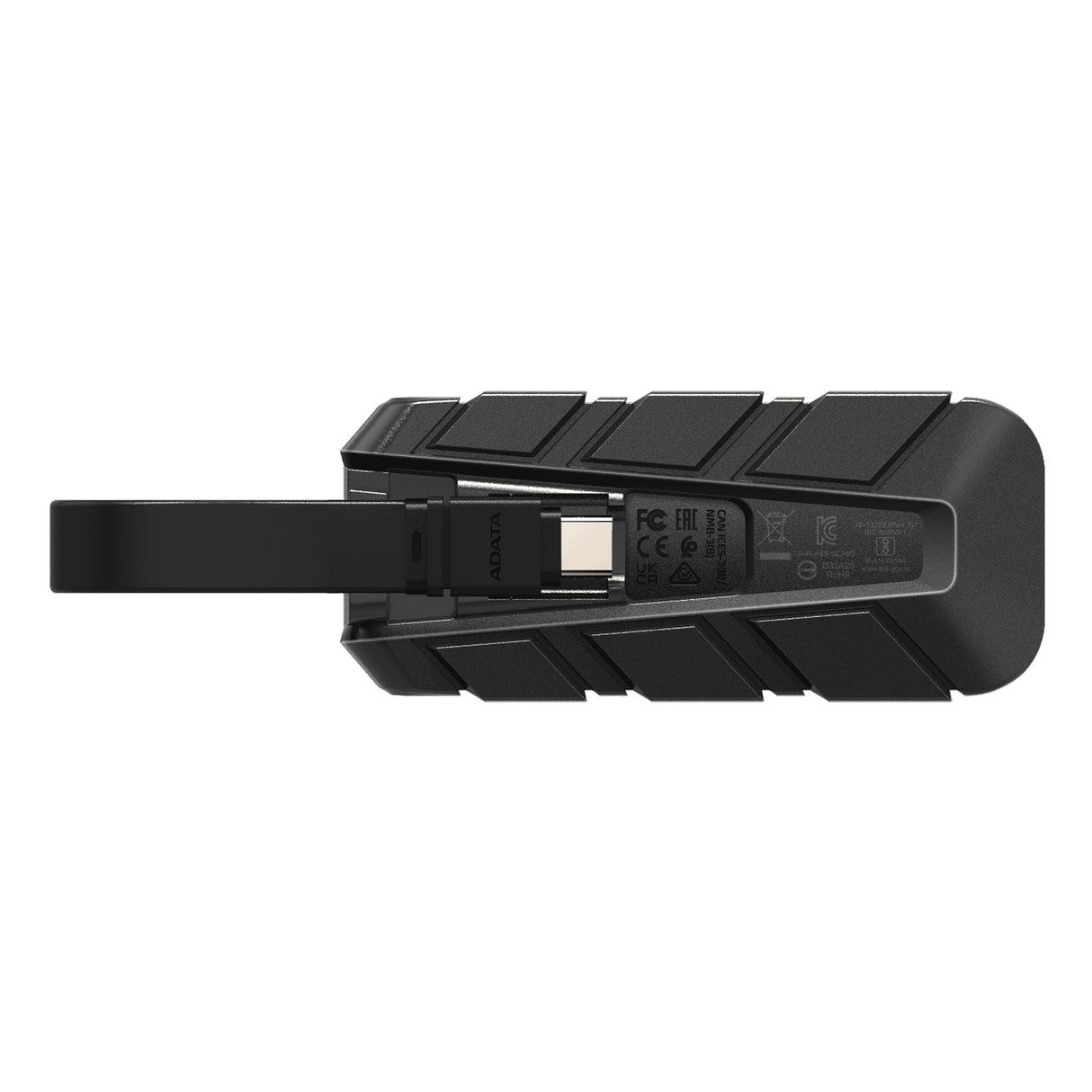 ADATA Externe SSD SC740 2TB Plug&Go blue 1050/1000 MIL.STD USB Type-C 3.2 Gen 2 (3.1 Gen 2) Black, Blue