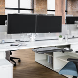 Chief Mini Arm, 19" Keyboard Tray with 8.25" Mouse Tray