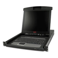 APC 17" Rack LCD Console with Integrated 8 Port Analog KVM Switch