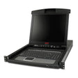 APC 17" Rack LCD Console with Integrated 8 Port Analog KVM Switch