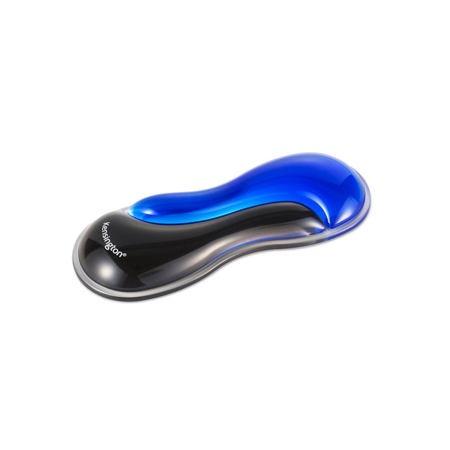 Kensington Slim Duo Gel Mouse/Trackball Wrist Rest - Blue
