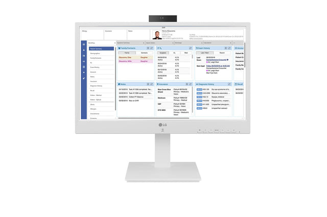 LG 24CR670NK6N All-in-One PC/workstation Intel® Celeron® N5105 60.5 cm (23.8") 1920 x 1080 pixels All-in-One thin client 4 GB 16 GB eMMC Wi-Fi 6 (802.11ax) White