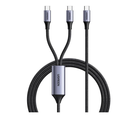 Ugreen 35087 USB cable USB 3.2 Gen 1 (3.1 Gen 1) 1.5 m USB C 2 x USB C Black, Grey