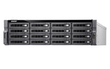 QNAP TDS-16489U R2 NAS Rack (3U) Intel® Xeon® E5 v4 E5-2630V4 128 GB DDR4 0 TB Aluminium, Black
