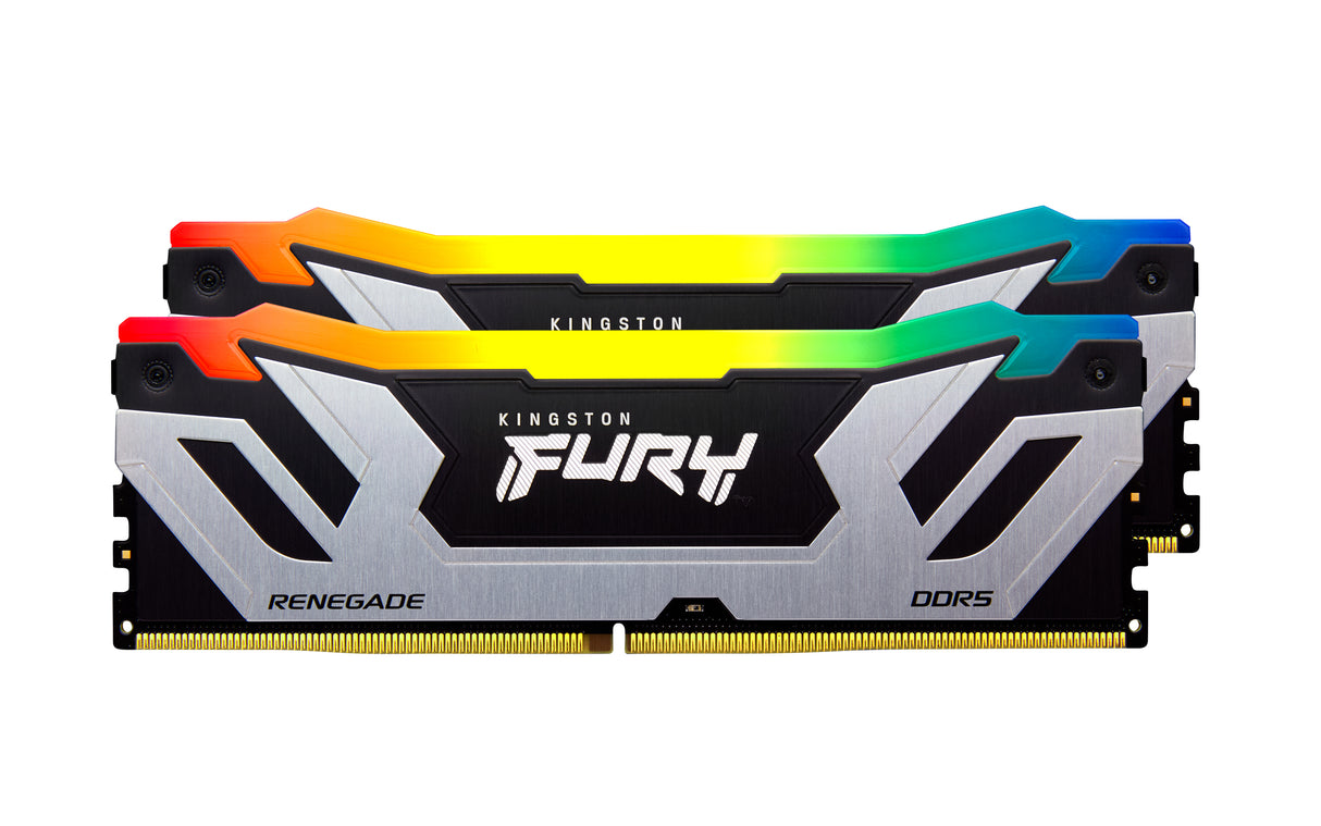 Kingston Technology FURY 48GB 8800MT/s DDR5 CL42 CUDIMM (Kit of 2) Renegade RGB Silver