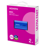 ADATA SE880 2 TB USB Type-C 3.2 Gen 2 (3.1 Gen 2) Blue
