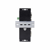 StarTech.com 4-Port Serial to Ethernet Adapter, IP Serial Device Server For Remote RS232 Devices, Wall/DIN Rail Mountable, Metal Housing, RJ45 LAN to DB9 Serial Converter, TAA
