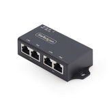 StarTech.com 2-Port Gigabit Midspan PoE+ Injector, 10/100/1000Mbps, PoE+ (802.3af/at), 30W, 1Gbps Ethernet, Wall Mountable, Unmanaged Inline Power Over Ethernet