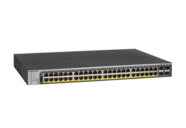 NETGEAR GS752TPP Managed L2/L3/L4 Gigabit Ethernet (10/100/1000) Power over Ethernet (PoE) 1U Black