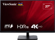 Viewsonic VA2756-4K-MHD computer monitor 68.6 cm (27") 3840 x 2160 pixels 4K Ultra HD LED Black