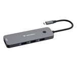 Verbatim CMH-08 USB Type-C 5000 Mbit/s Silver