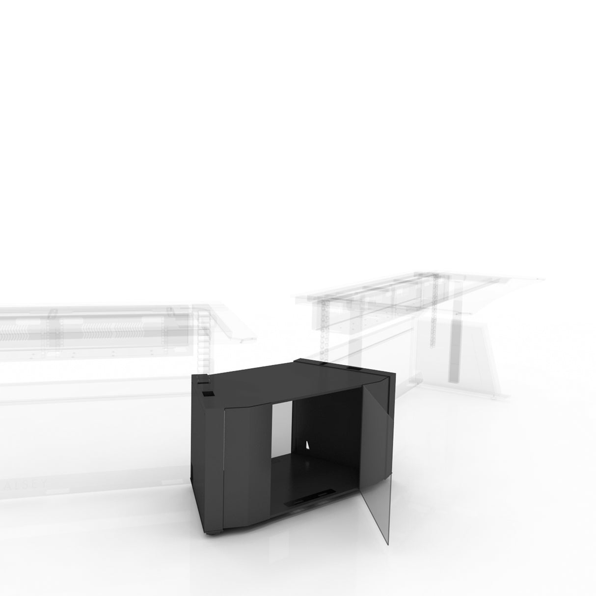 Middle Atlantic Visionline Wide Bridging Cabinet, 45o Wedge