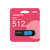 ADATA UV128 USB flash drive 512 GB USB Type-A 3.2 Gen 1 (3.1 Gen 1) Black, Blue
