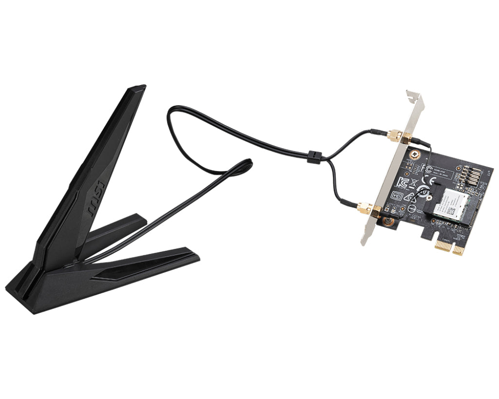 MSI HERALD BE NCM865 WI FI 7 Internal WLAN / Bluetooth 2400 Mbit/s