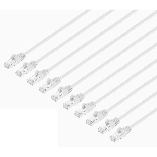 Intellinet 744911 networking cable White 3 m Cat8.1 U/FTP (STP)