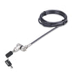 StarTech.com 3-in-1 Universal Laptop Lock 6.6ft (2m), Master Keyed Locking Cable, Compatible w/Noble Wedge®/Nano/K-Slot, Anti-Theft Cut-Resistant Cable, TAA