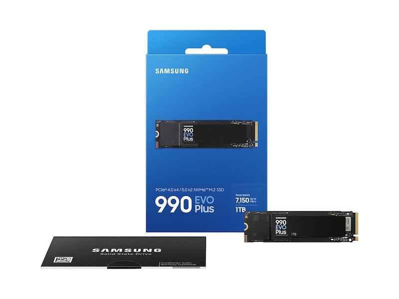 Samsung 990 EVO Plus 1 TB M.2 PCI Express 4.0 NVMe V-NAND TLC