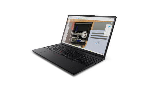 Lenovo ThinkPad P16v Gen 3 (Intel) Intel Core Ultra 7 255H Mobile workstation 40.6 cm (16") WUXGA 16 GB DDR5-SDRAM 512 GB SSD NVIDIA RTX PRO 500 Blackwell Wi-Fi 7 (802.11be) Windows 11 Pro Black English