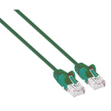 Intellinet IEC-C6-GR-3-SLIM networking cable Green 1.5 m Cat6 U/UTP (UTP)