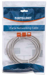 Intellinet Cat6 U/UTP Network Patch Cable, 0.3 m (1 ft.), Gray