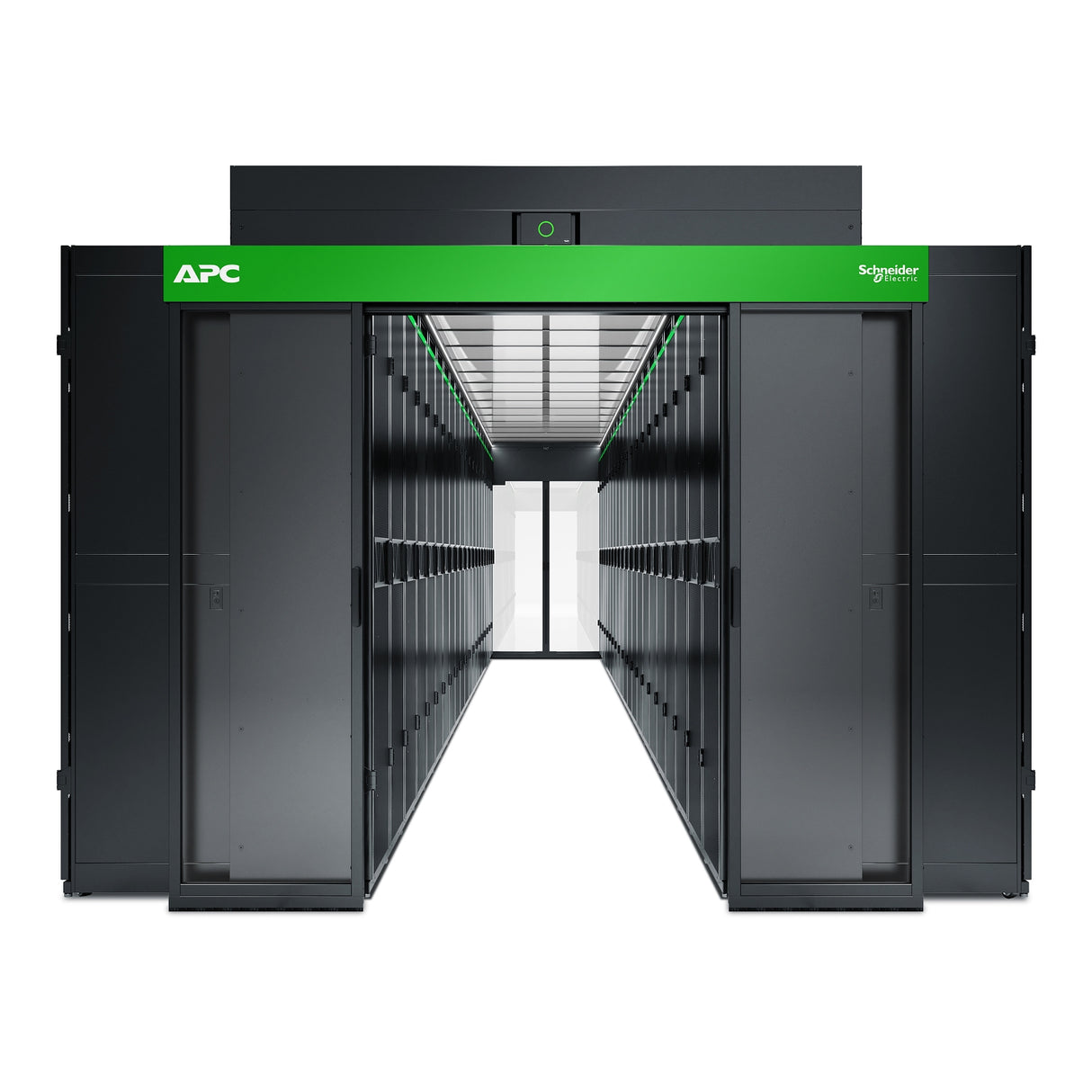 APC NetShelter Aisle Containment, Dual Sliding Door, Black
