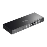TP-Link ES228GP network switch Managed L2 Gigabit Ethernet (10/100/1000) Power over Ethernet (PoE) Black