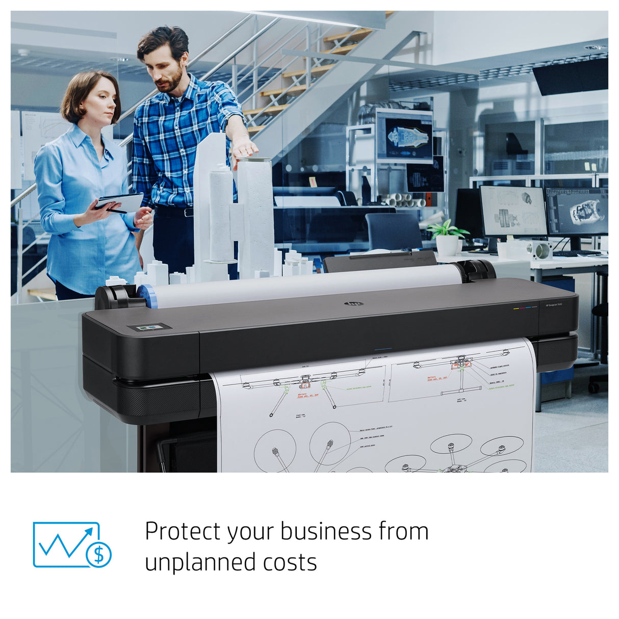 HP 5 year Next Business Day Hardware Support for DesignJet T870 SF (In Warranty)