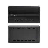 StarTech.com USB4 M.2 NVMe Enclosure, 40Gbps, External USB-C/Thunderbolt NVMe SSD Enclosure, Aluminum Heatsink Case, B+M/M-Key