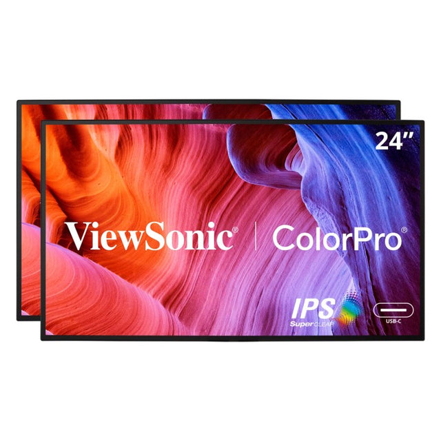 Viewsonic VP2468a_H2 computer monitor 61 cm (24") 1920 x 1080 pixels Full HD LED Black