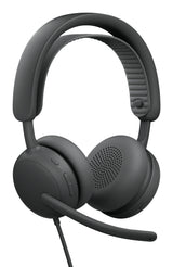 Logitech Zone Wired 2 Headset Head-band Calls/Music USB Type-C / USB Type-A Graphite
