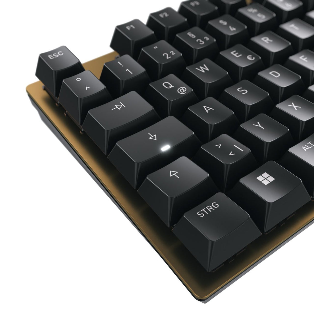 CHERRY KC 200 MX keyboard Universal USB QWERTY English Black, Bronze