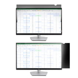 StarTech.com Monitor Privacy Screen for 24 inch PC Display - Computer Screen Security Filter - Blue Light Reducing Screen Protector Film - 16:9 Widescreen - Matte/Glossy - +/-30 Degree - TAA
