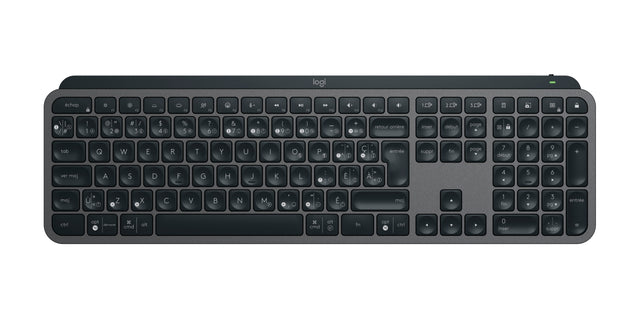 Logitech MX Keys For Business keyboard Office RF Wireless + Bluetooth QWERTY Canadian, French Graphite