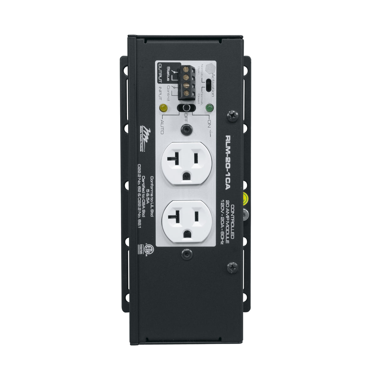 Middle Atlantic MPR Module 20A, Controlled Stand-Alone