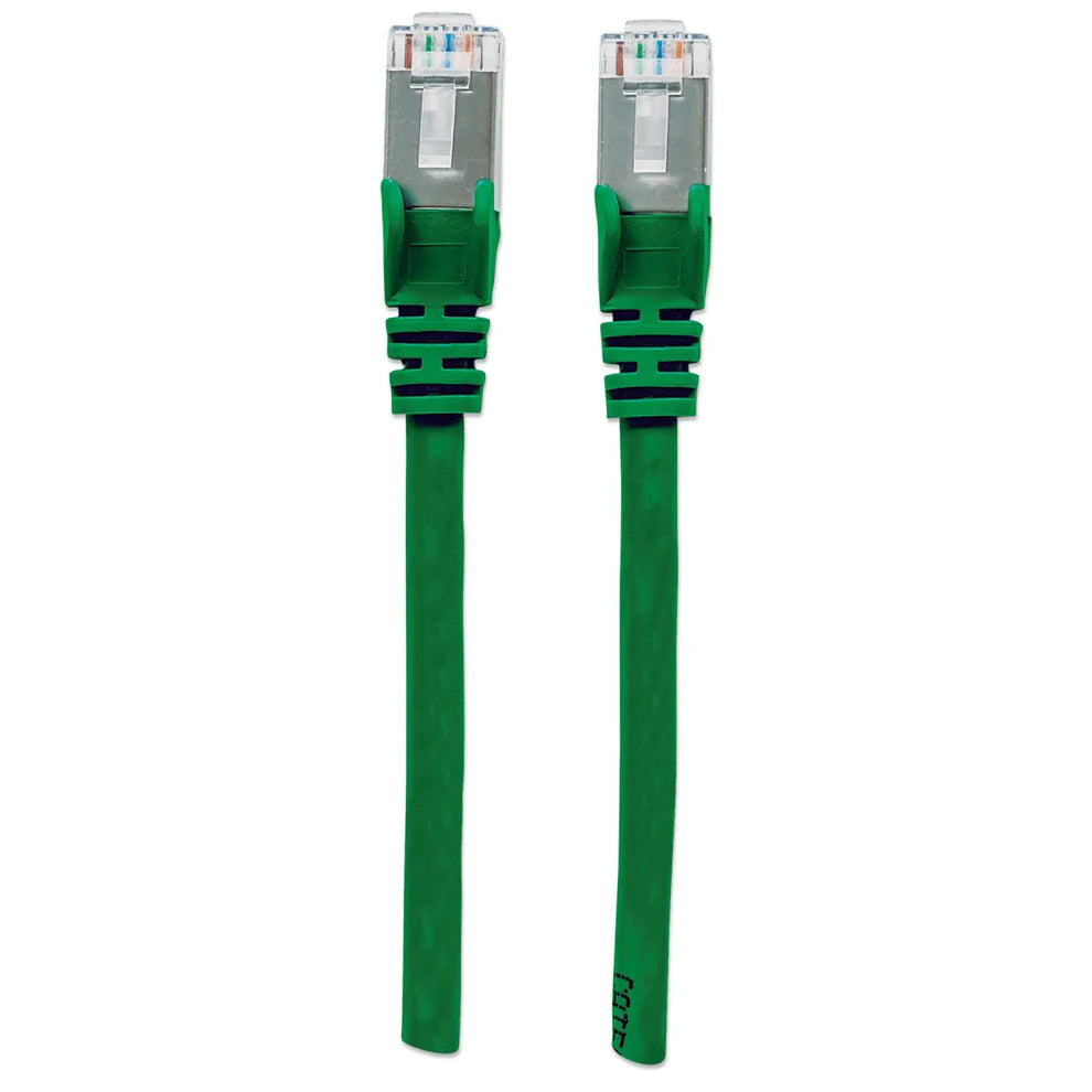 Intellinet IEC-C6AS-GR-10 networking cable Green 3 m Cat6a U/UTP (UTP)