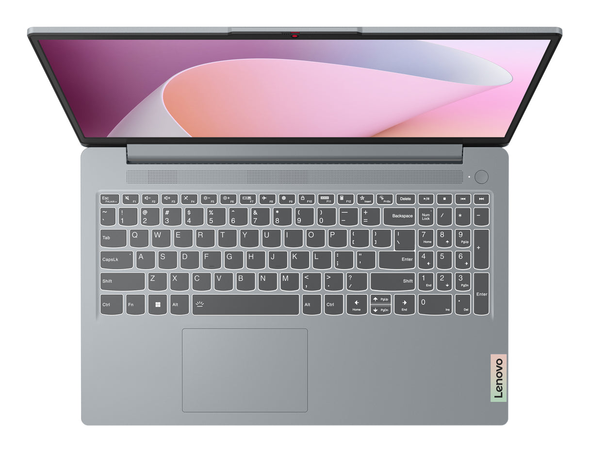 Lenovo IdeaPad Slim 3 15AMN8 AMD Ryzen™ 5 7520U Laptop 39.6 cm (15.6") Full HD 8 GB LPDDR5-SDRAM 512 GB SSD Wi-Fi 6 (802.11ax) Windows 11 Home Grey US English