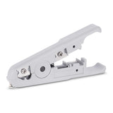 StarTech.com Network Cable Stripper and Cutter, Professional Wire Stripper for UTP/FTP/STP/Coax Cables, Rotary Wire Stripping and Cutting Tool